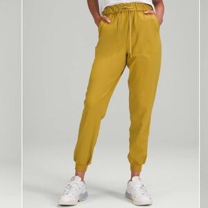 lululemon athletica Mustard Track Pants